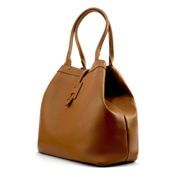 Τσάντα  Shopping 100% Δέρμα - Image 3